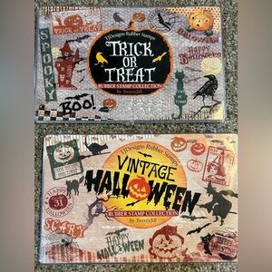 Vintage Halloween Stamp Sets